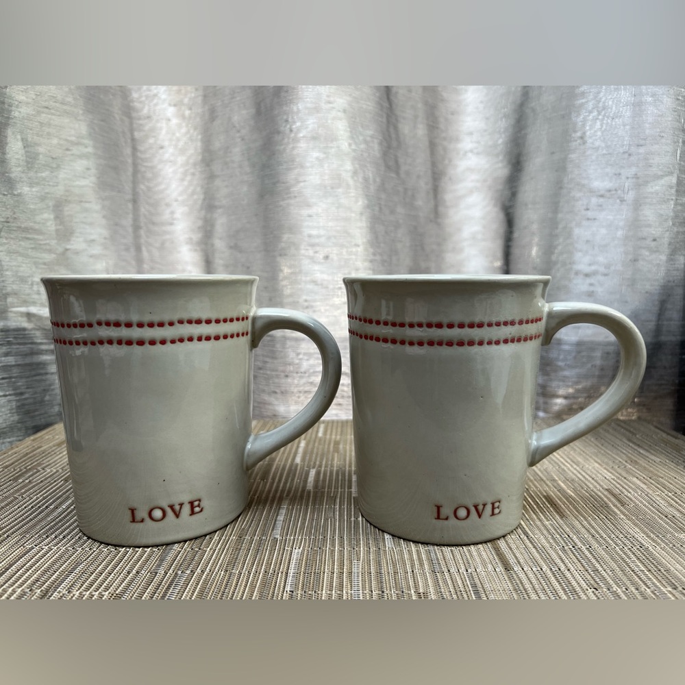 Hearth & Hand with Magnolia LOVE mugs